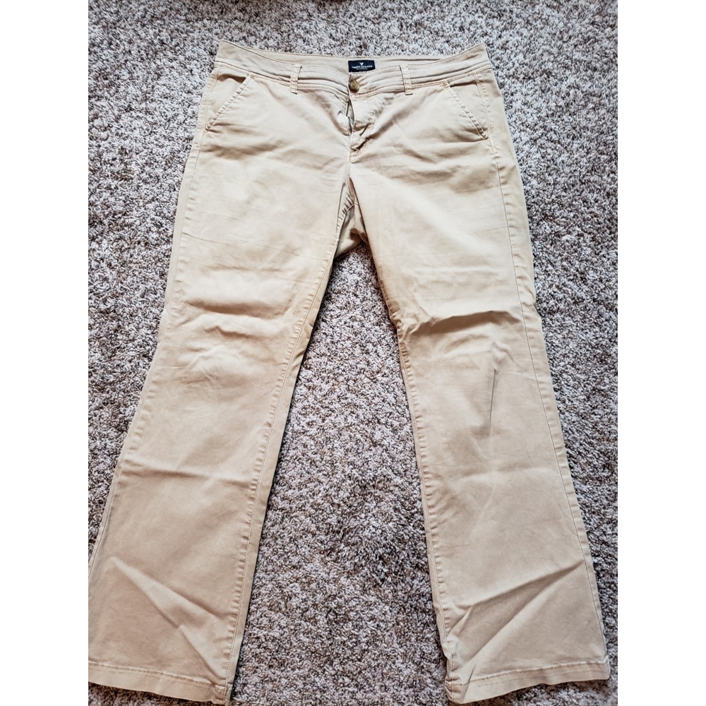 AE boot cut Khakis